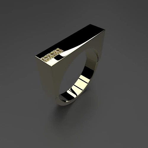 Ring I (5. view) (design by Pavlina Pélyová)
