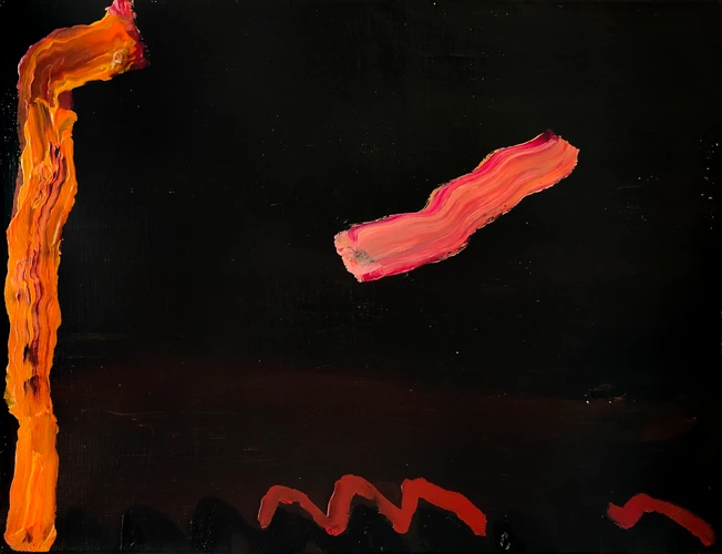 Black abstract