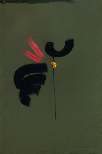 Flower in the evening