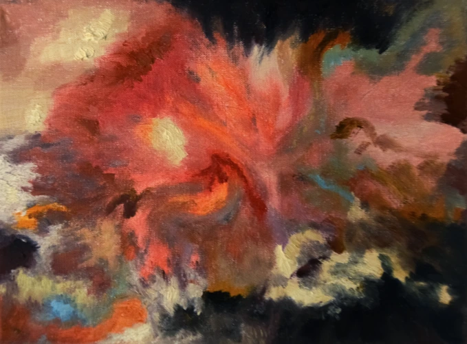 Red clouds