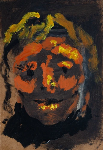 Imagined portrait of a blonde girl