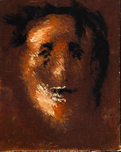 Imagined portrait of a poet
