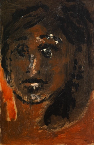 Imagined portrait of gipsy girl