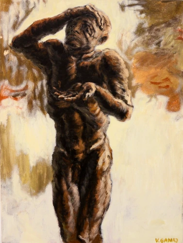 Man in war