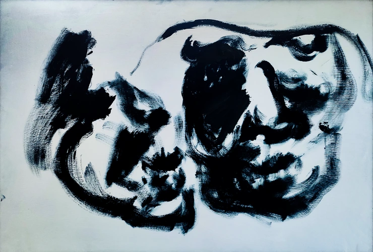 Spanish couple on white