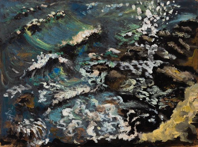 Detail of the sea on Murter II