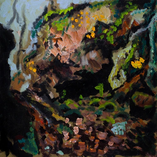 The cave in Kremnica