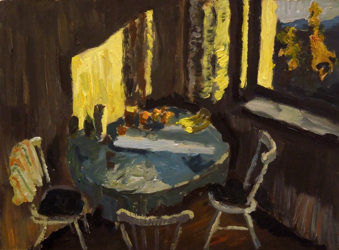 Afternoon kitchen