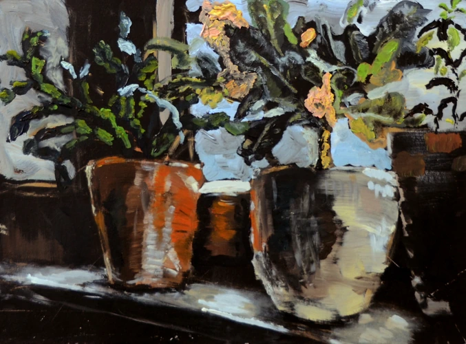 Evening flowerpots