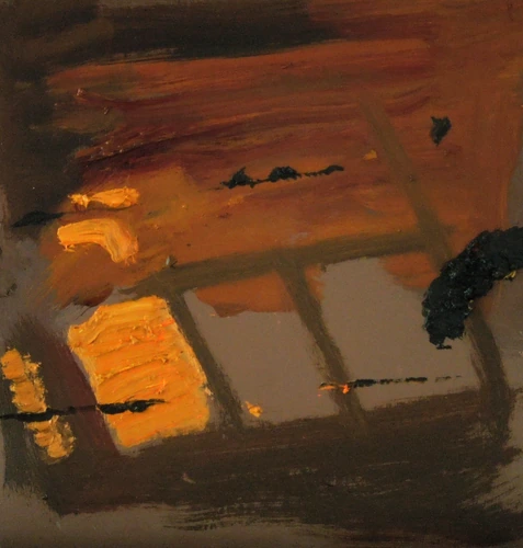 Light from the windows on floor during spring