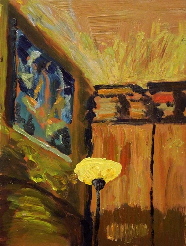The lamp in the livingroom